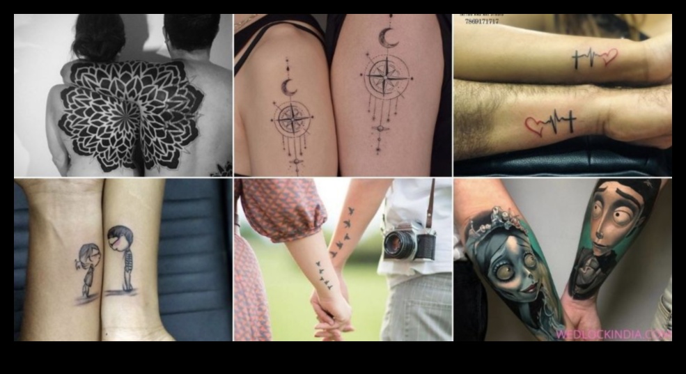 Twinning Tattoos: Σχέδια που ταιριάζουν για ερωτευμένα ζευγάρια