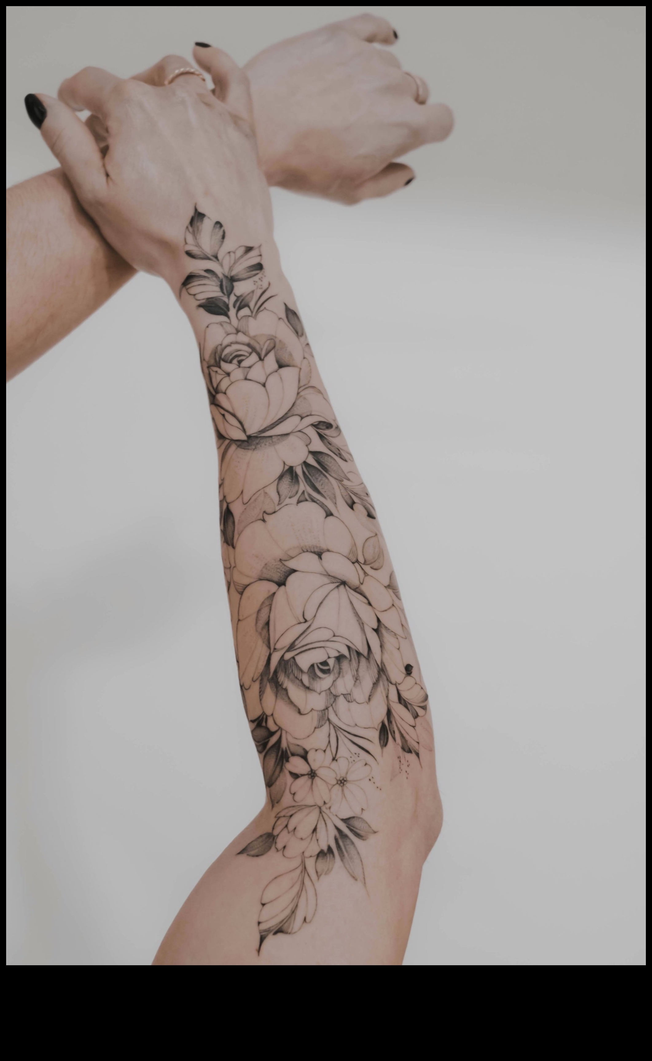 Secret Gardens A Floral Exploration of Hidden Wrist Tattoos 5 Secret Gardens: Exploring the World of Hidden Wrist Tattoos