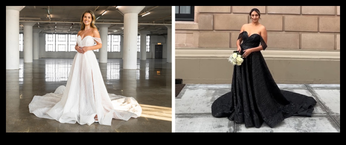 Cityscape Glam: Chic Simplicity of Modern Bridal Fashion