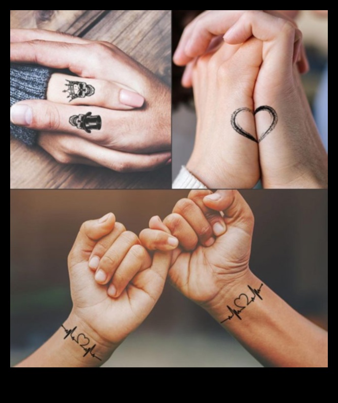 Twinning Tattoos: Σχέδια που ταιριάζουν για ερωτευμένα ζευγάρια