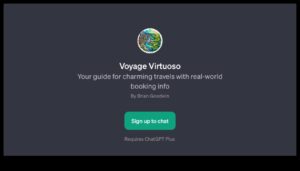 VoyageVirtuoso: Virtuosity στη δημιουργία τέλειων ταξιδιωτικών δρομολογίων