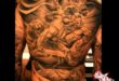 Epic Backdrops: Unveiling the Grandeur of Bold Back Tattoo Narratives