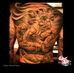 Epic Backdrops: Unveiling the Grandeur of Bold Back Tattoo Narratives